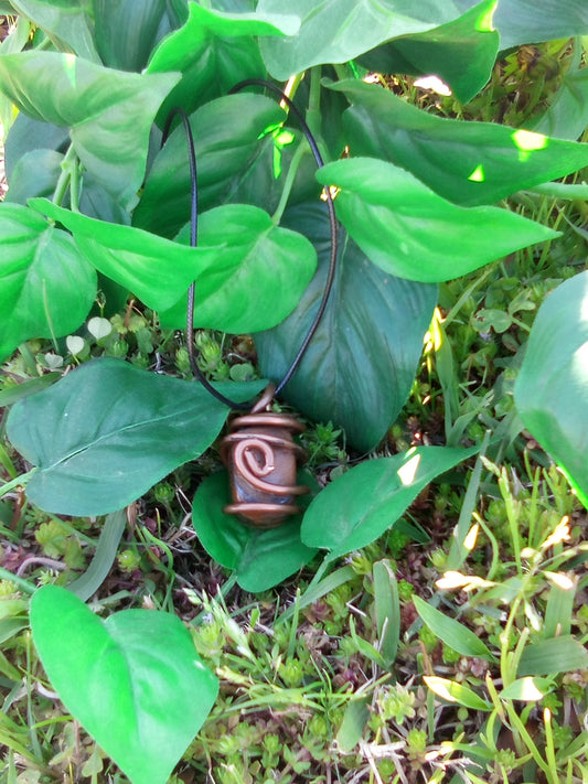 Tigers Eye Copper Necklace