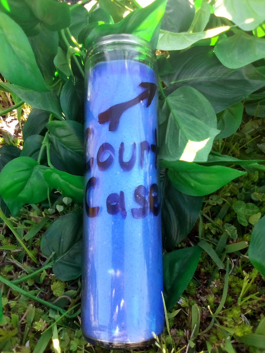 "Fixed" Court Case Candle